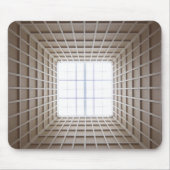 quadratischer Tunnel Mousepad (Vorne)