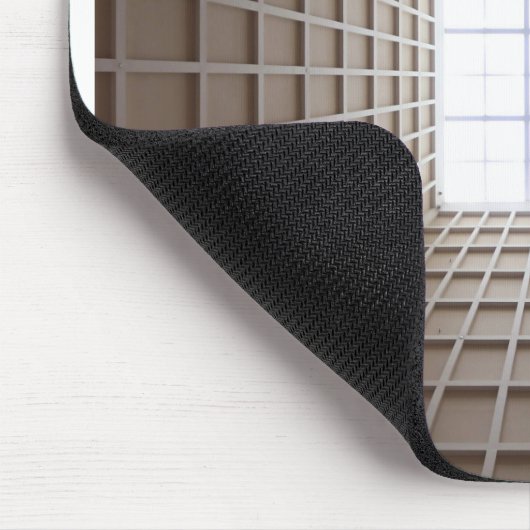 quadratischer Tunnel Mousepad (Ecke)