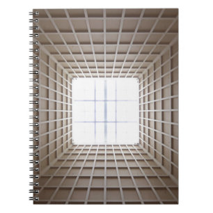 quadratischer Tunnel Notizblock