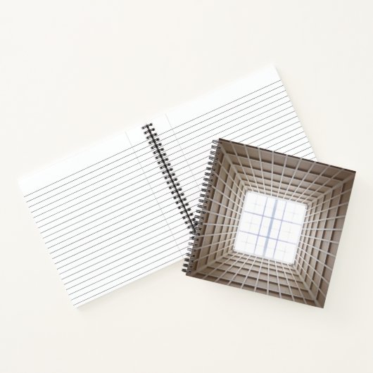 quadratischer Tunnel Notizblock (Innenseite)