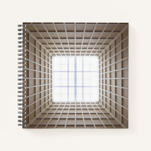 quadratischer Tunnel Notizblock