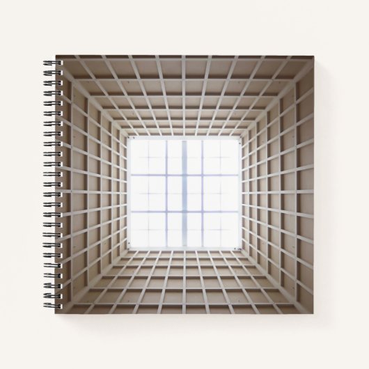 quadratischer Tunnel Notizblock (Vorderseite)