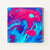 quadratischer Tunnel Notizblock (Rückseite)