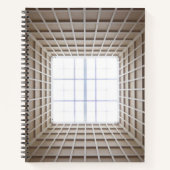 quadratischer Tunnel Notizblock (Vorderseite)