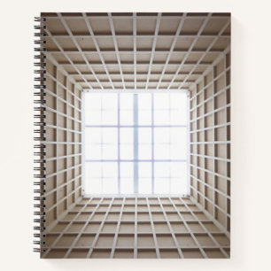 quadratischer Tunnel Notizblock