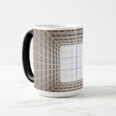 quadratischer Tunnel Verwandlungstasse (Vorderseite Links)