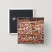 Quadratisches Button Johns Galt (Vorne & Hinten)