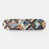 Quadratisches Diamant-Skateboard Skateboard (Horizontal)