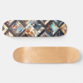 Quadratisches Diamant-Skateboard Skateboard (Horizontal)