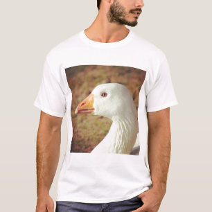 Quadratisches Foto - Gans (Nahaufnahme) T-Shirt