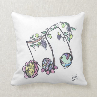 quadratisches Kissen--Dreiergruppen Kissen