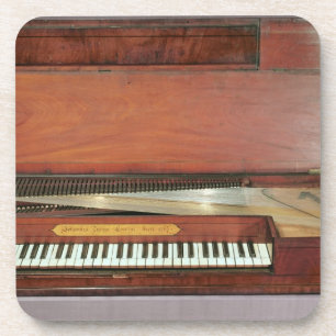Quadratisches Klavier, 1767 (Foto) Getränkeuntersetzer