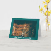 QUADRATISCHES LANCASTER-PA PENNS. GRUSS-KARTE KARTE (Gelbe Blume)