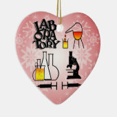 QUADRATISCHES LOGO DES LABOR4 KERAMIKORNAMENT (Rechts)