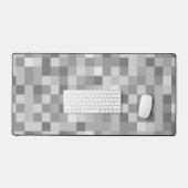 Quadratisches Muster Schreibtischunterlage (Tastatur & Maus)