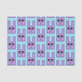 Quadratisches Osterhasen-Seidenpapier Seidenpapier