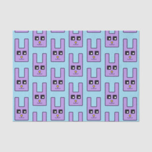 Quadratisches Osterhasen-Seidenpapier Seidenpapier