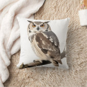 Quadratkissen mit einer detaillierten Abbildung Kissen (Decke)