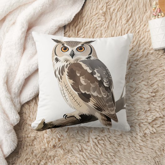 Quadratkissen mit einer detaillierten Abbildung Kissen (Decke)