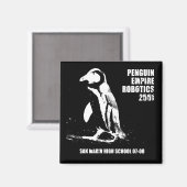 Quadratmagnet Magnet (Vorderseite/Rückseite)