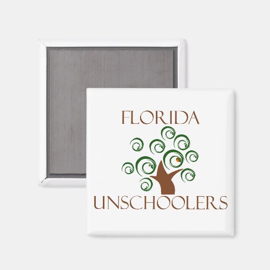 Quadratmagnet Magnet (Vorderseite/Rückseite)