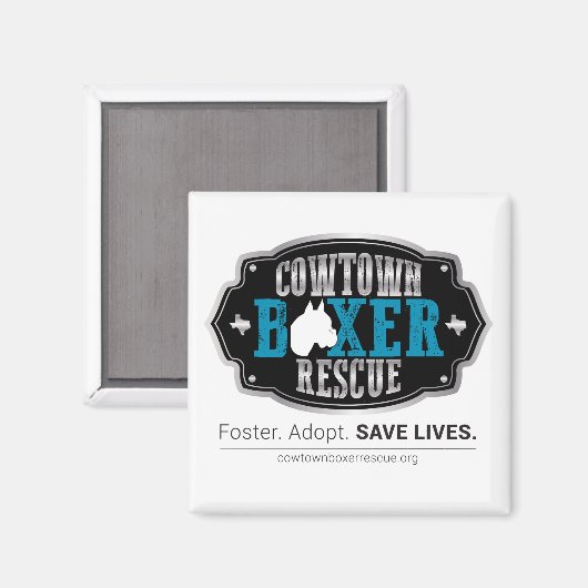 Quadratmagnet Magnet (Vorderseite/Rückseite)