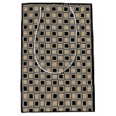 Quadratmuster Mittlere Geschenktüte (Vorderseite)