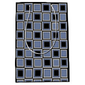 Quadratmuster Mittlere Geschenktüte (Vorderseite)