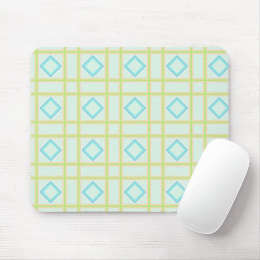 Quadratmuster Mousepad (Mit Mouse)