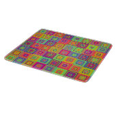 Quadratmuster Schneidebrett (Ecke)
