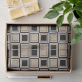 Quadratmuster Seidenpapier (Geschenk)