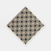 Quadratmuster Serviette (Ecke)