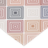 Quadratmuster Tischdecke (Schrägansicht)