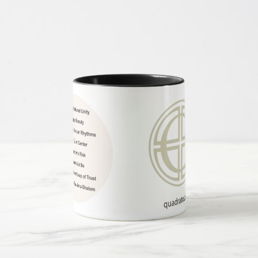 Quadratos Aight Practices Mug - LH Tasse (Zentrum)
