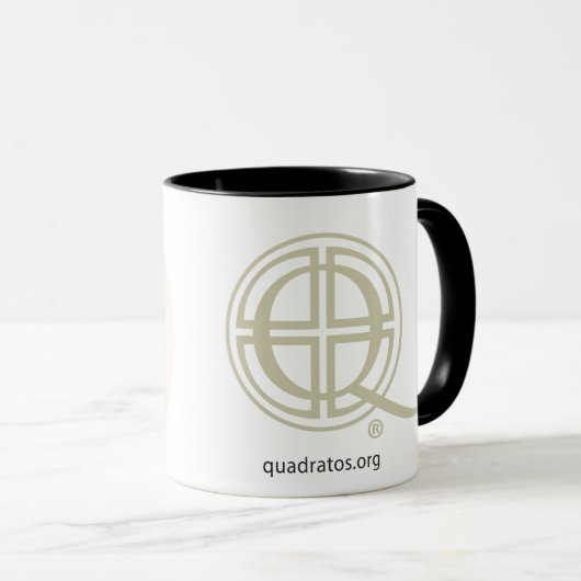 Quadratos Aight Practices Mug - LH Tasse (VorderseiteRechts)