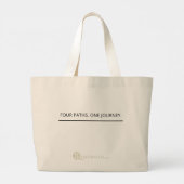Quadratos Jumbo Tote Bag Stoffbeutel (Rückseite)