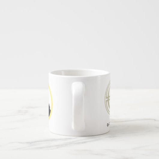 Quadratos Third Path Espresso Cup - RH Espressotasse (Rückseite)