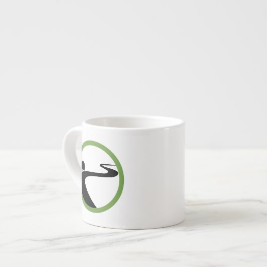 Quadratos Vierter Pfad Espresso Cup - LH Espressotasse (Vorderseite Links)