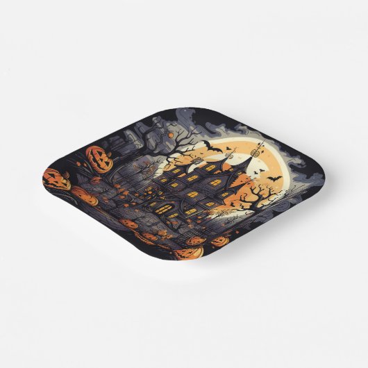 Quadratpapierplatte Pappteller (Gewinkelt)