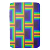 Quadratskala des Solarspektrums Badematte (Vorderseite Vertikal)