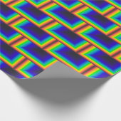 Quadratskala des Solarspektrums Geschenkpapier (Ecke)