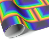 Quadratskala des Solarspektrums Geschenkpapier (Rolleneckpunkt)