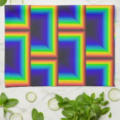 Quadratskala des Solarspektrums Geschirrtuch (Gefaltet)