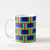 Quadratskala des Solarspektrums Kaffeetasse (Links)