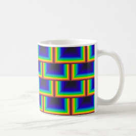 Quadratskala des Solarspektrums Kaffeetasse