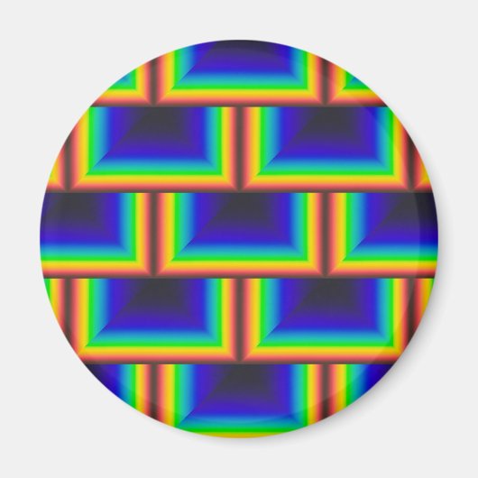 Quadratskala des Solarspektrums Magnet (Vorne)