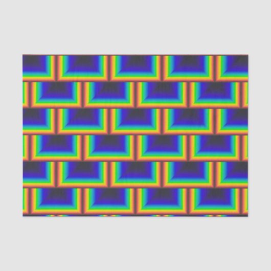 Quadratskala des Solarspektrums Seidenpapier (Vorderseite)