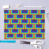Quadratskala des Solarspektrums Seidenpapier (Handwerk)