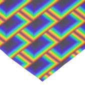 Quadratskala des Solarspektrums Tischdecke (Schrägansicht)