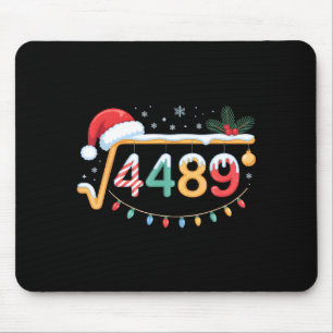 Quadratwurzel 4489 Lustig 67 Meme Mathelehrer 6 7  Mousepad